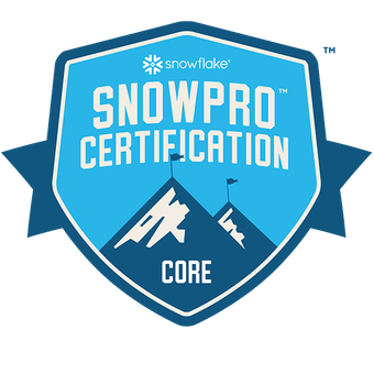 SnowPro Core certification badge